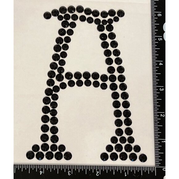 Recollections Halloween Bling Rhinestone Gem Embellishment " A "  353831 422398 - Picture 1 of 3